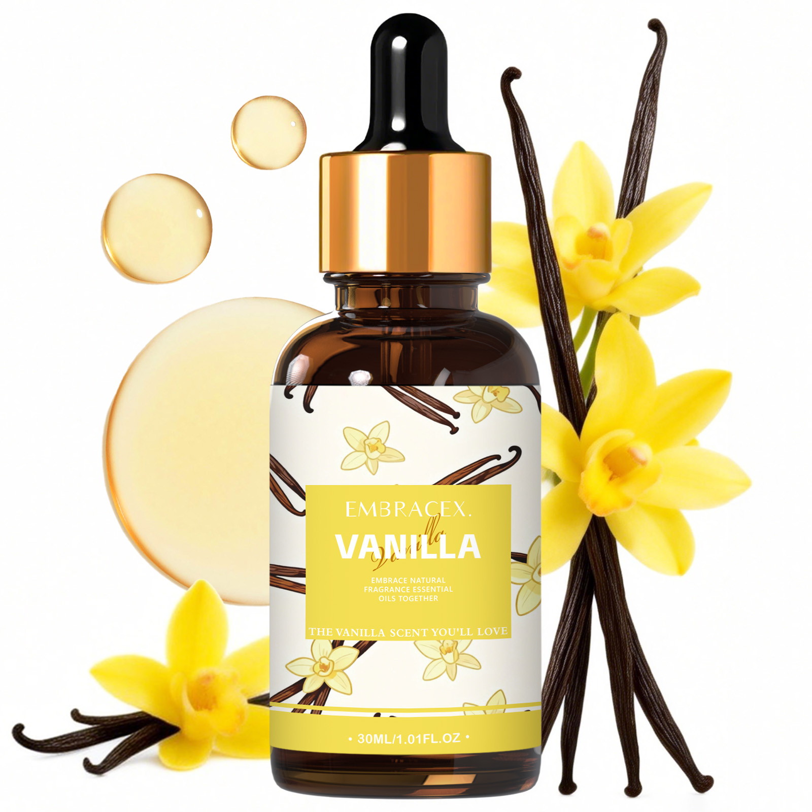 Candle Making Supplies - 30ml Minyak Esensial Vanila Untuk Diffuser
