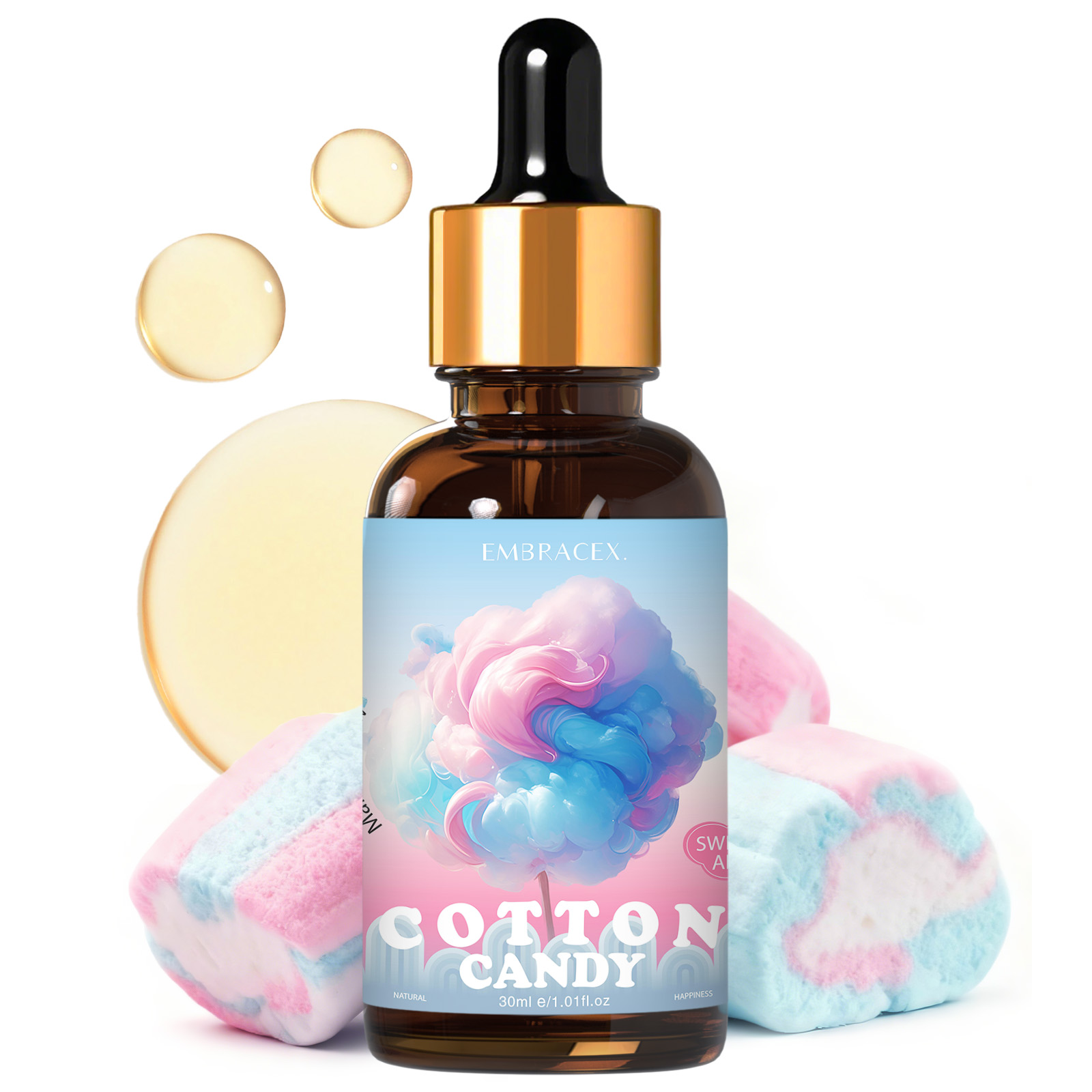 Candle Making Essential Oil - 30ml Minyak Esensial Cotton Candy Perlengkapan