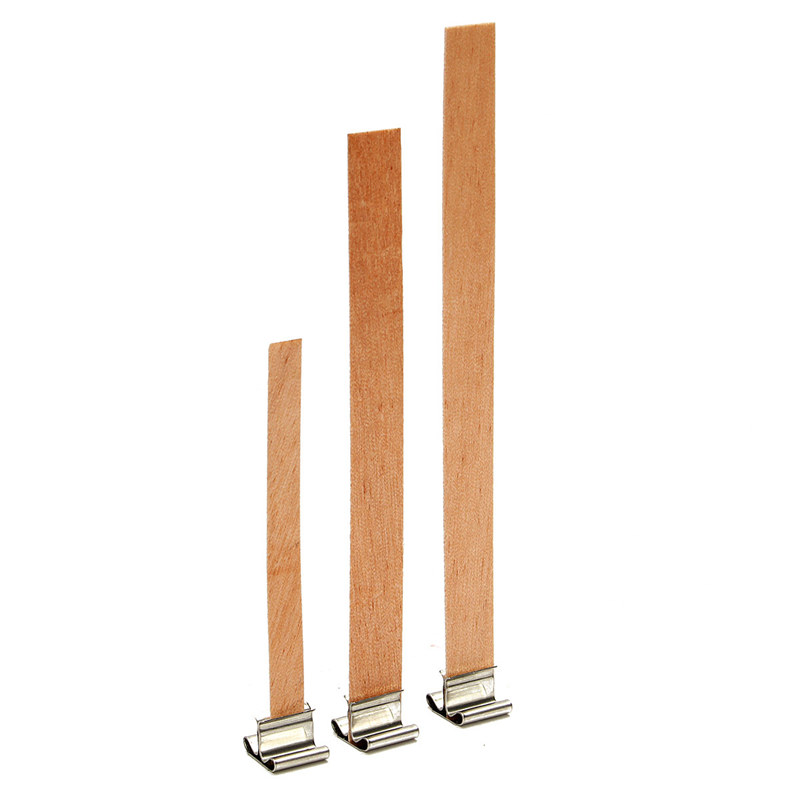 Candle Making Homewood - Kualitas Terbaik 100Set Sumbu Lilin Kayu