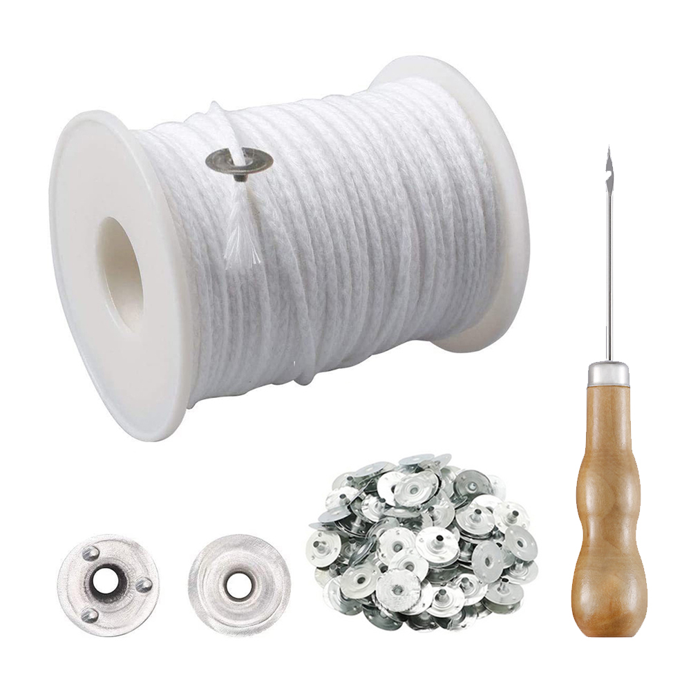 61M bahan sumbu katun tenun bu - Candle Making Homewood ulasan dan harga
