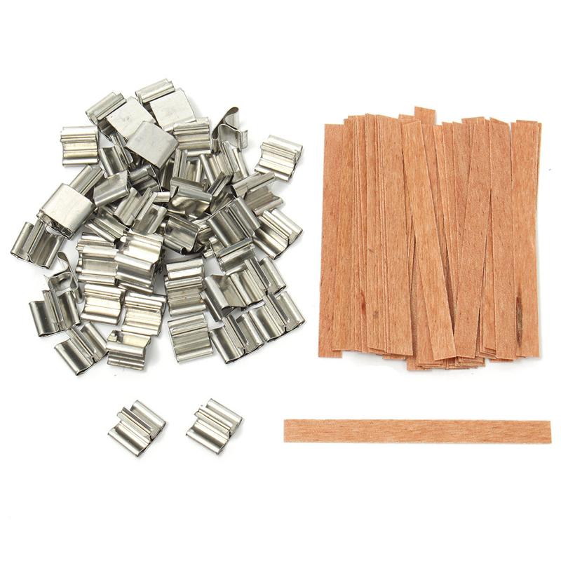 Kualitas Terbaik 100Set Sumbu  - Candle Making Homewood ulasan dan harga