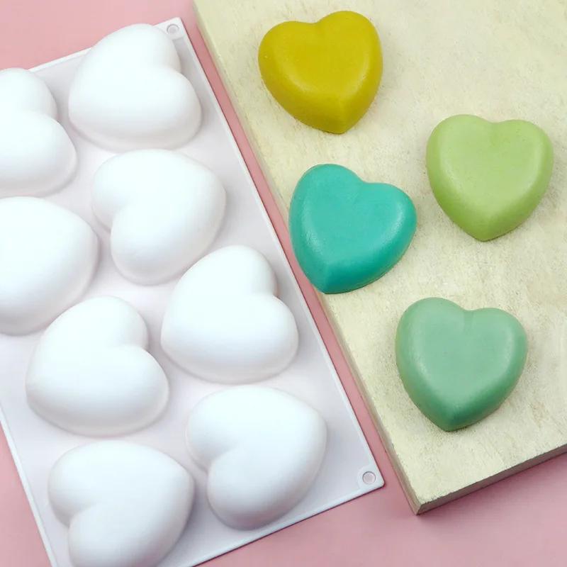 Love Heart cetakan sabun silik - Candle Making Supplies ulasan dan harga